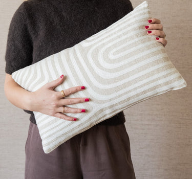 Cushion Arlo Beige - Things I Like Things I Love