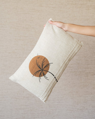 Cushion Cojin Palm Tree Sunset - Things I Like Things I Love