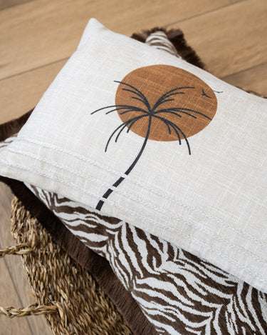 Cushion Cojin Palm Tree Sunset - Things I Like Things I Love