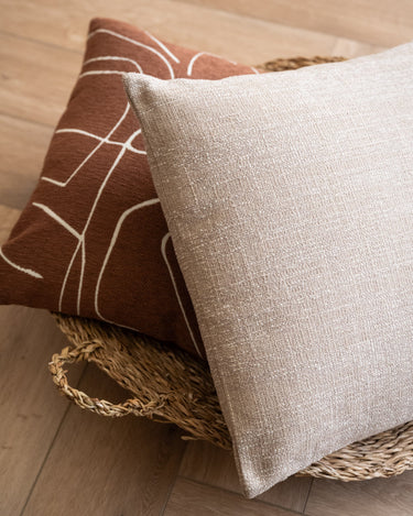 Cushion Dayo Taupe - Things I Like Things I Love
