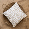 Cushion Fabia Pattern Sand - Things I Like Things I Love