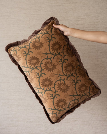 Cushion Floral Ruffles - Things I Like Things I Love