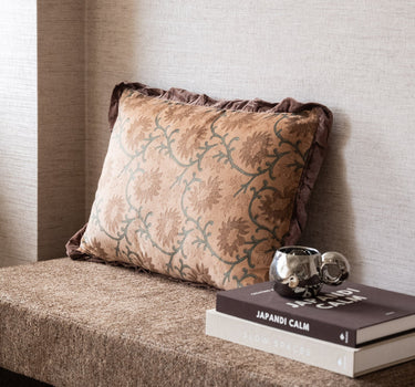 Cushion Floral Ruffles - Things I Like Things I Love