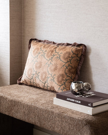 Cushion Floral Ruffles - Things I Like Things I Love