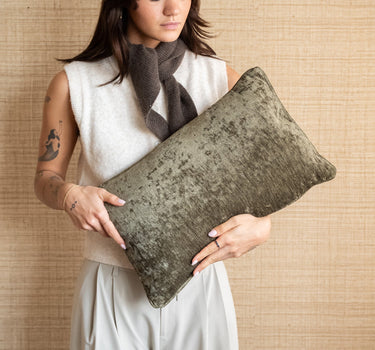 Cushion Lewy Olive Green 30x50 - Things I Like Things I Love
