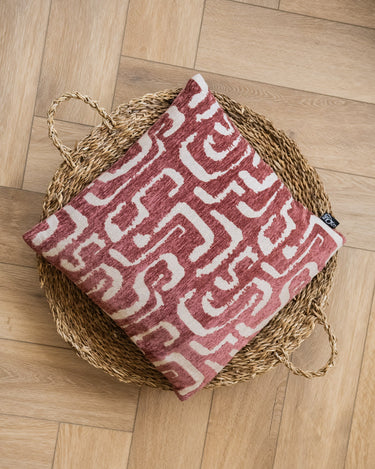 Cushion Liam Burgundy - Things I Like Things I Love