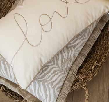 Cushion Love Beige - Things I Like Things I Love