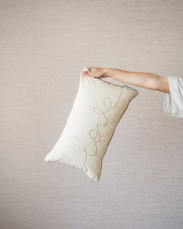 Cushion Love Beige - Things I Like Things I Love