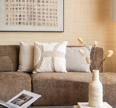 Cushion Luzan Cream Sand - Things I Like Things I Love