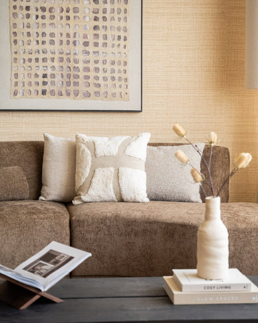 Cushion Luzan Cream Sand - Things I Like Things I Love