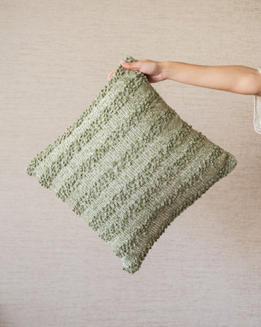 Cushion Maglie Olive Green 45x45 - Things I Like Things I Love