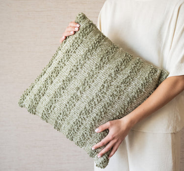 Cushion Maglie Olive Green 45x45 - Things I Like Things I Love