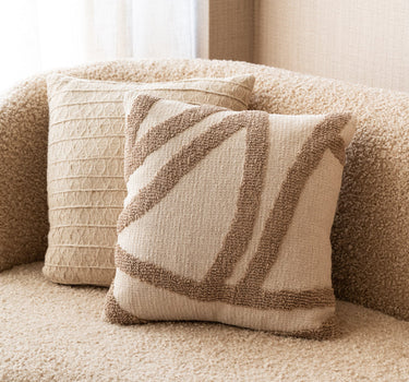 Cushion Majani Taupe - Things I Like Things I Love