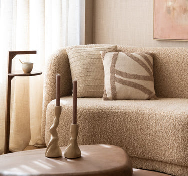 Cushion Majani Taupe - Things I Like Things I Love
