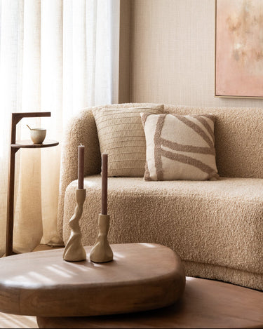 Cushion Majani Taupe - Things I Like Things I Love