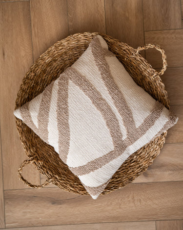 Cushion Majani Taupe - Things I Like Things I Love