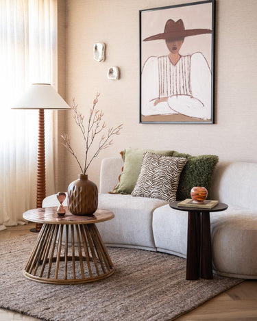 Cushion Nina Olive Green - Things I Like Things I Love