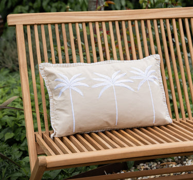 Cushion Palm Tree Beige - Things I Like Things I Love