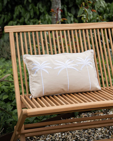 Cushion Palm Tree Beige - Things I Like Things I Love