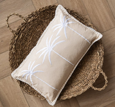Cushion Palm Tree Beige - Things I Like Things I Love