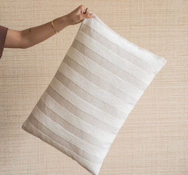 Cushion Raya Stripe Beige - Things I Like Things I Love