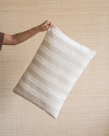 Cushion Raya Stripe Beige - Things I Like Things I Love