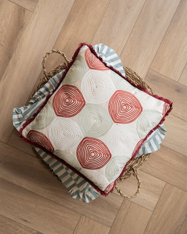 Cushion Sem Swirl Retro - Things I Like Things I Love