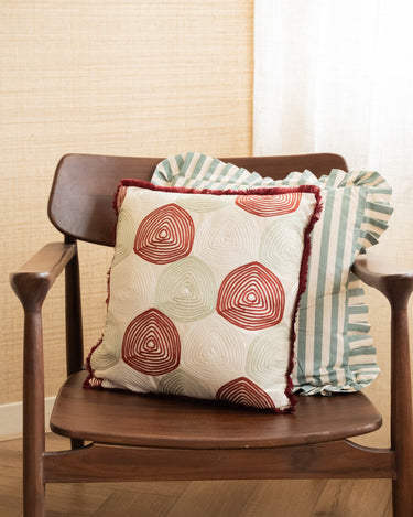 Cushion Sem Swirl Retro - Things I Like Things I Love