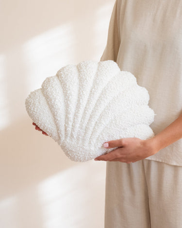 Cushion Shell White - Things I Like Things I Love