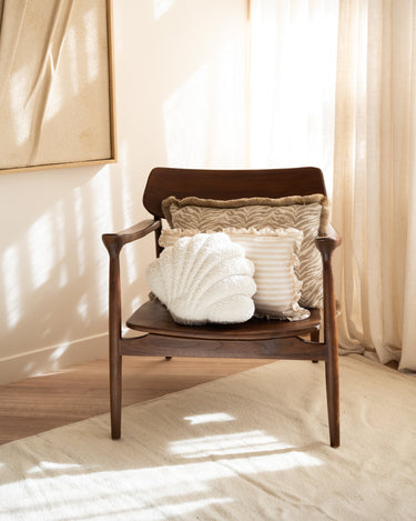 Cushion Shell White - Things I Like Things I Love