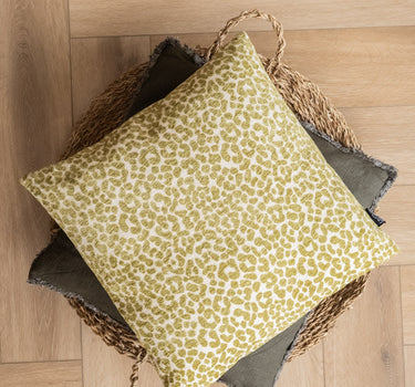 Cushion Siem Leopard Green - Things I Like Things I Love