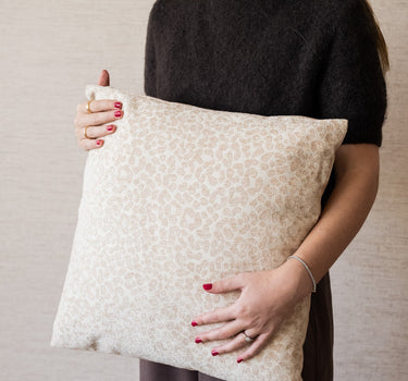 Cushion Siem Leopard Sand - Things I Like Things I Love