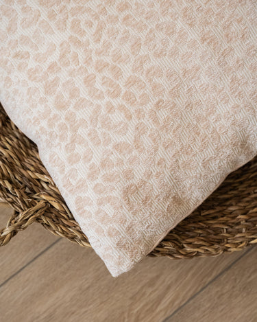 Cushion Siem Leopard Sand - Things I Like Things I Love