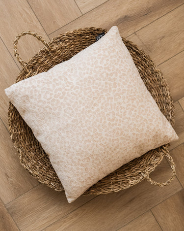 Cushion Siem Leopard Sand - Things I Like Things I Love