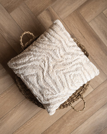 Cushion Swirl Beige - Things I Like Things I Love