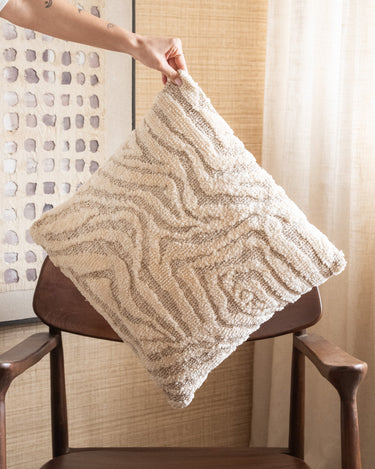 Cushion Swirl Beige - Things I Like Things I Love