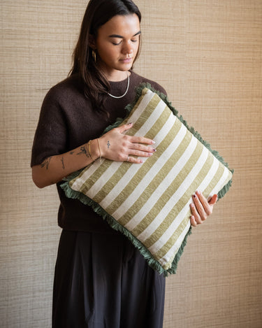 Cushion Tess Matcha Green - Things I Like Things I Love