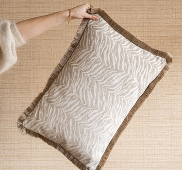 Cushion Tigra Beige - Things I Like Things I Love