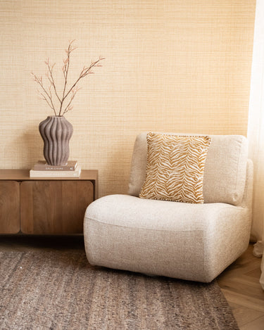 Cushion Tigra Ochre 45x45 - Things I Like Things I Love