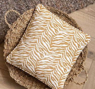 Cushion Tigra Ochre 45x45 - Things I Like Things I Love