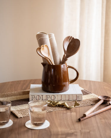 Cutlery Jar Costa Brown - Things I Like Things I Love