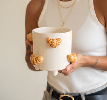 Cutlery Jar Croissant - Things I Like Things I Love