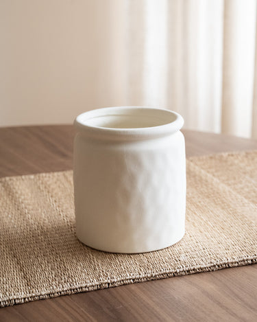 Cutlery Jar Koen Off White - Things I Like Things I Love