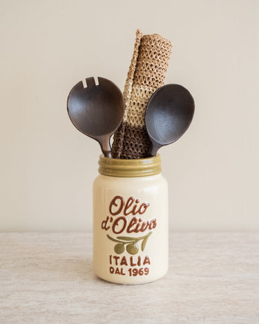 Cutlery Jar Olio D'Oliva - Things I Like Things I Love