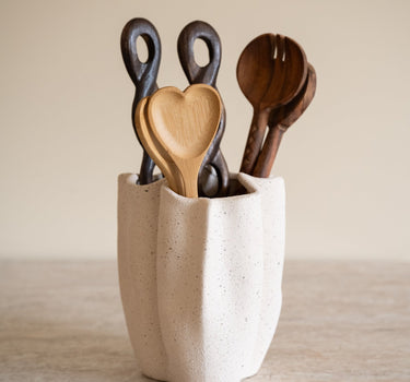Cutlery Jar Sanguli Crème - Things I Like Things I Love