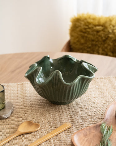 Deco Bowl Leafie Green - Things I Like Things I Love