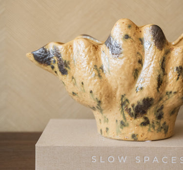 Deco Bowl Marine Shell Speckled - Things I Like Things I Love