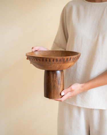 Deco Bowl Sia Wood - Things I Like Things I Love