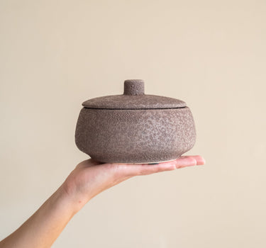 Deco Opbergdoosje Soma Keramiek Bruin - Things I Like Things I Love