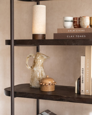 Deco Opbergpot Marron Keramiek - Things I Like Things I Love